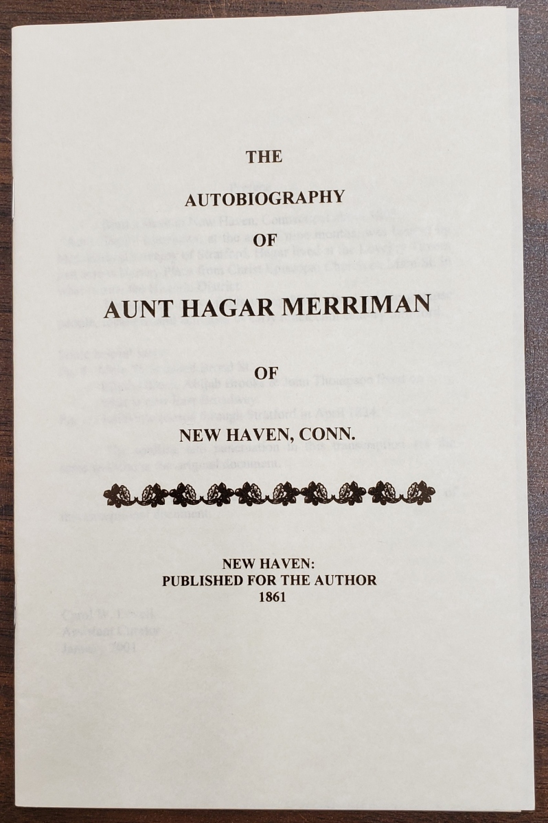The Autobiography of Aunt Hagar Merriman